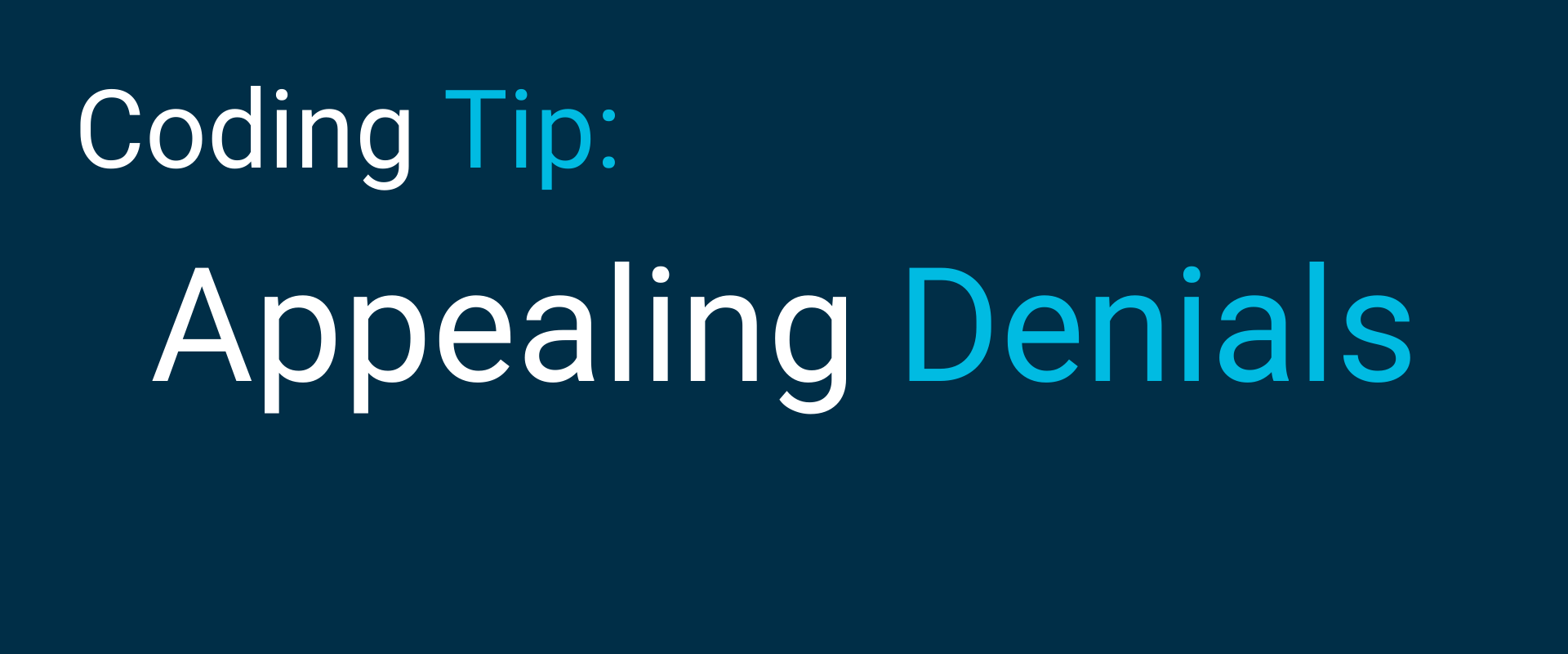 To appeal or not appeal, that is the question