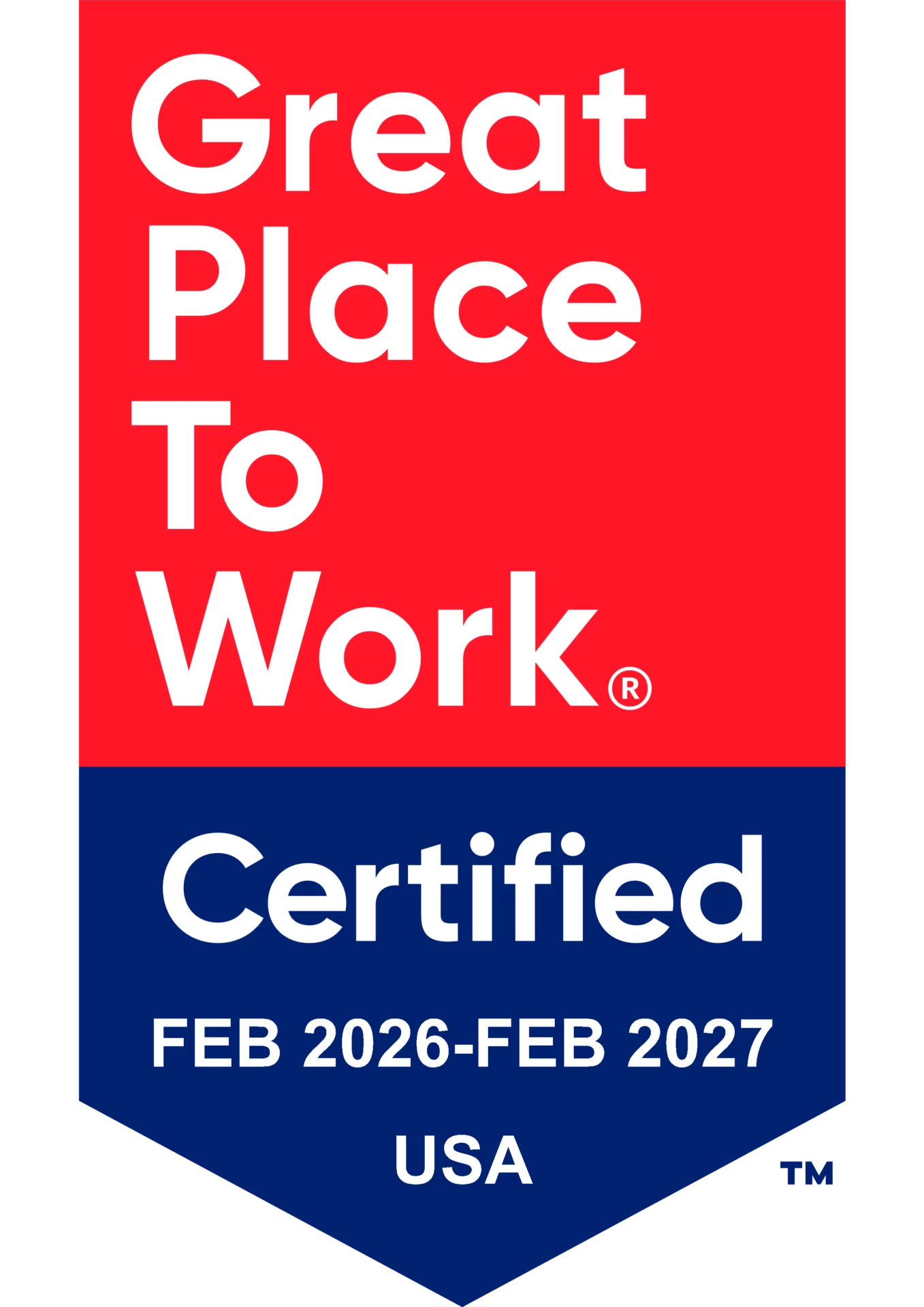 Great Place To Work 2020-2024
